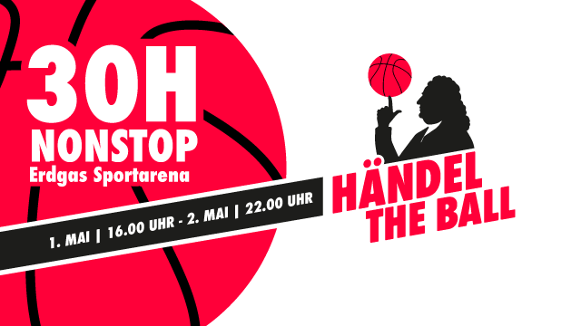 Einladung zum 30-Stunden-nonstop-Turnier: Händel the Ball
